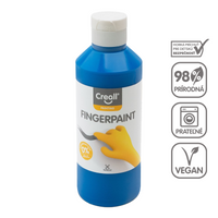 Боя за рисуване с пръсти Creall 250 ml – синя