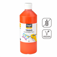 Прозрачна боя Creall 500 ml – оранжев