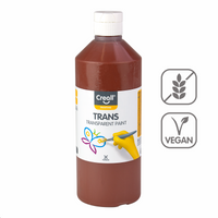 Прозрачна боя Creall 500 ml – кафяв