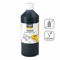 Прозрачна боя Creall 500 ml – черен
