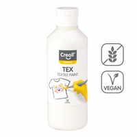 Боя за текстил Creall Tex 250 ml – бял