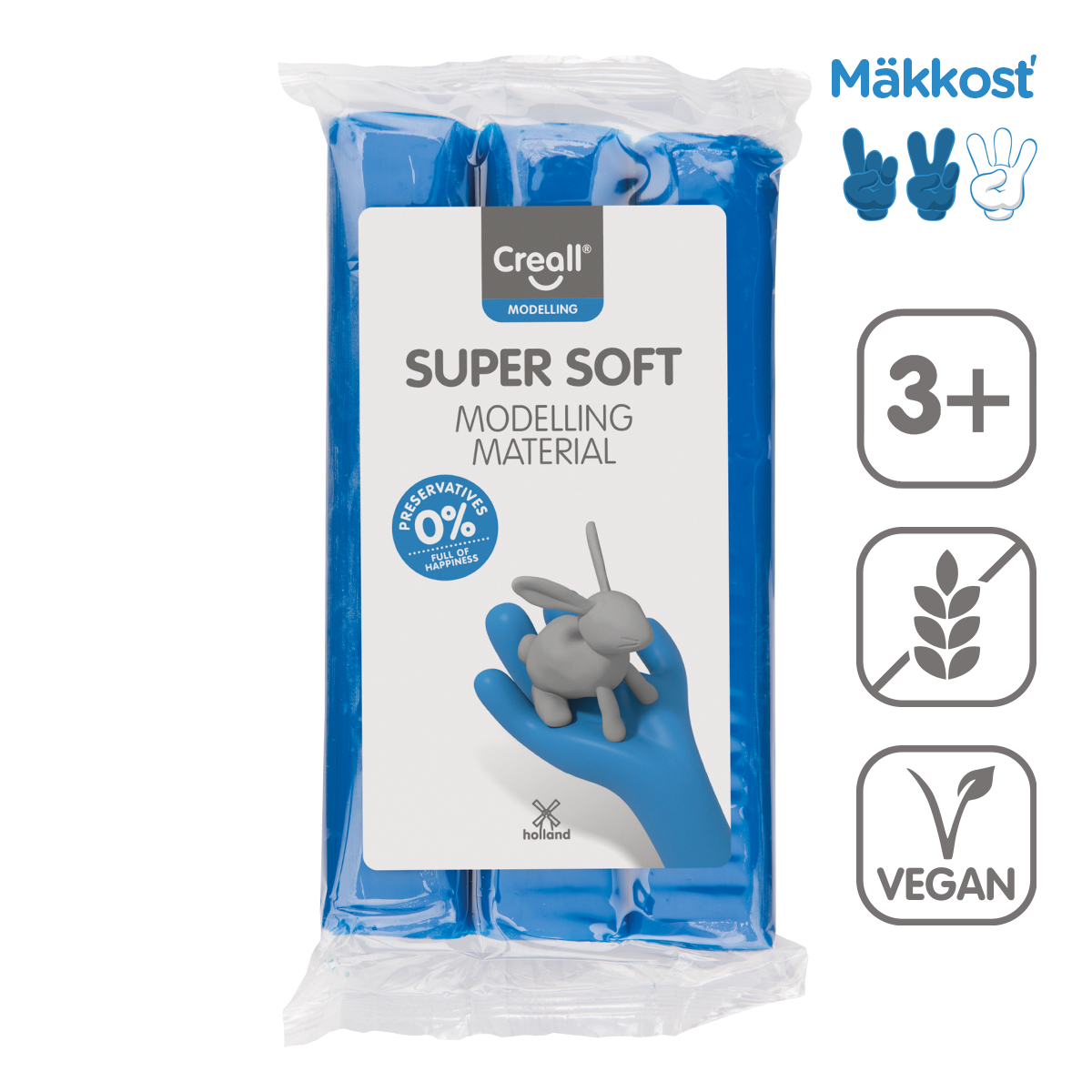 Моделин Creall Super Soft 500 g – синя