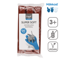 Моделин Creall Super Soft 500 g – кафява