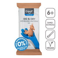 Самосъхнеща моделираща маса Creall Do&Dry хипоалергенна 500 g – теракота