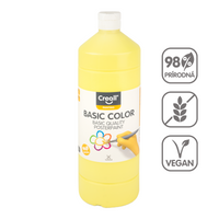 Темперна боя Creall 500 ml – светложълто