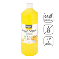 Темперна боя Creall 500 ml – жълто