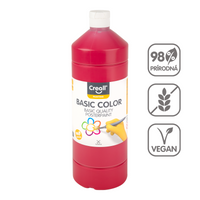 Темперна боя Creall 500 ml – тъмночервено
