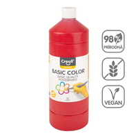 Темперна боя Creall 500 ml – червено