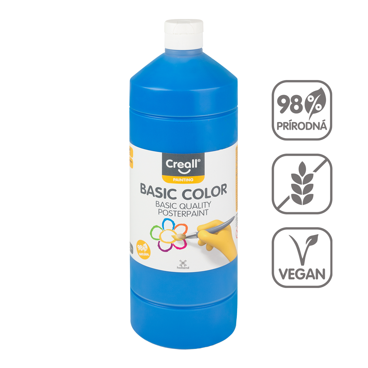 Темперна боя Creall 500 ml – синьо