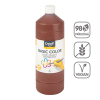 Темперна боя Creall 500 ml – тъмнокафяво