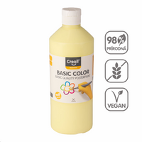 Темперна боя Creall 500 ml – пастелно жълто