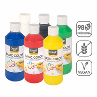 Темперни бои Creall – комплект 6 × 250 ml, микс от цветове