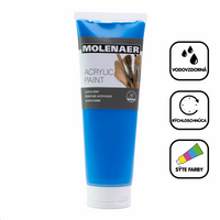 Акрилна боя Molenaer 250 ml – син
