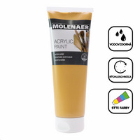 Акрилна боя Molenaer 250 ml – охра