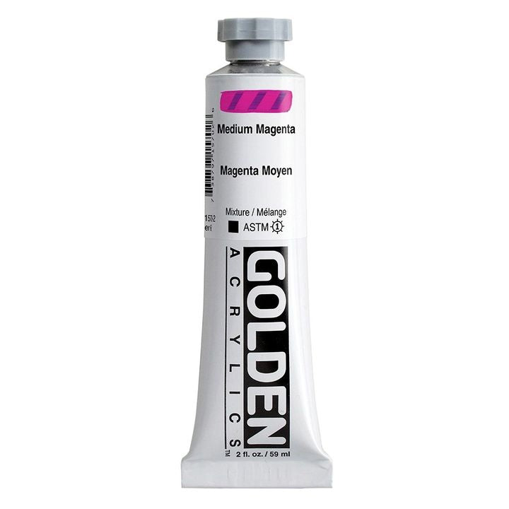 GOLDEN Тежка акрилна боя 148 ml – 1570 средно магента