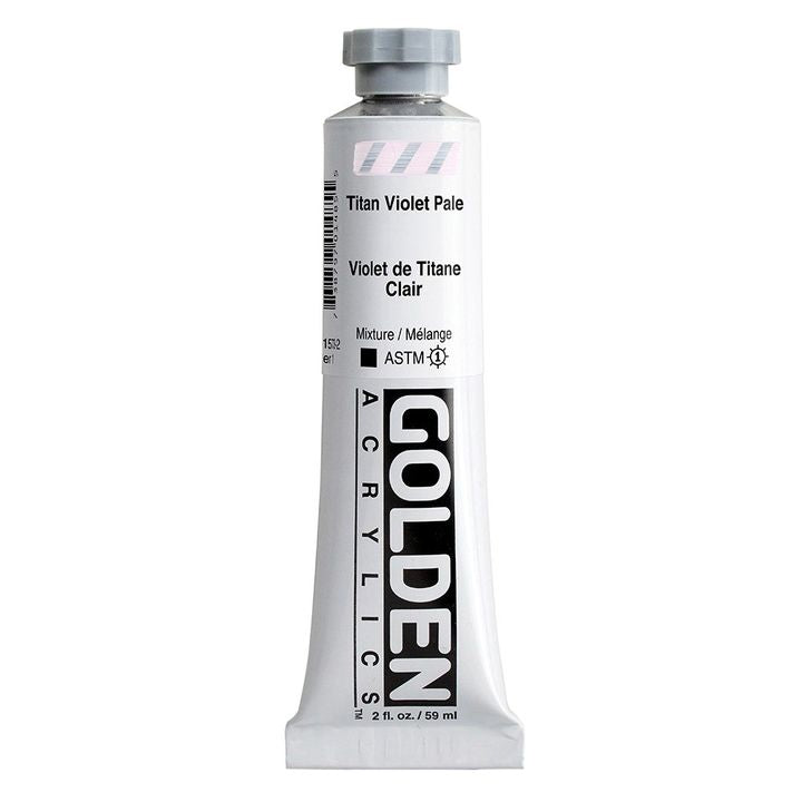 GOLDEN Тежка акрилна боя 148 ml – 1573 титан виолетово бледо