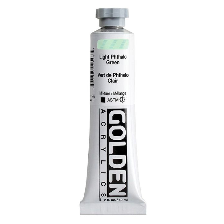 GOLDEN Тежка акрилна боя 148 ml – 1578 светло фтало зелено