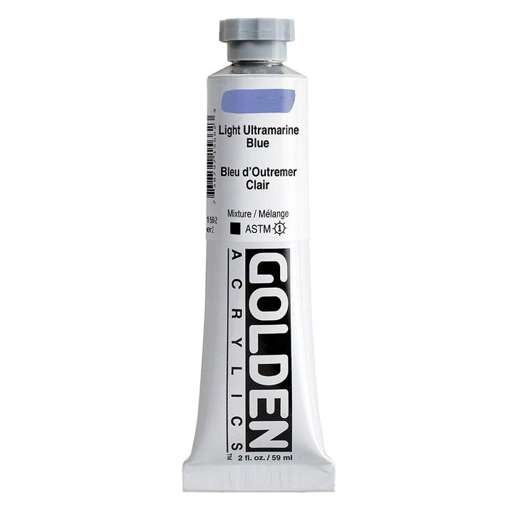 Акрилна боя GOLDEN Heavy Body 59 ml – 1566 светло ултрамарин синьо