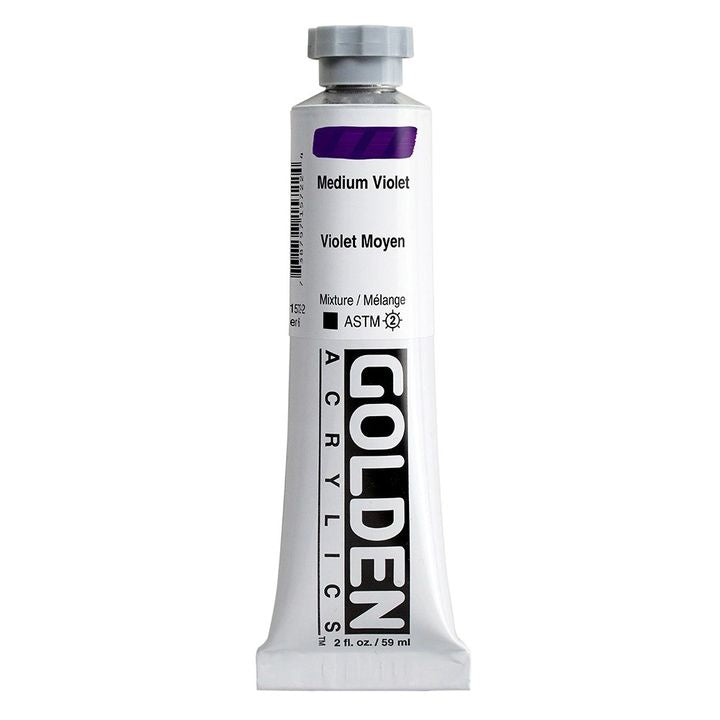Акрилна боя GOLDEN Heavy Body 59 ml – 1572 средно лилаво