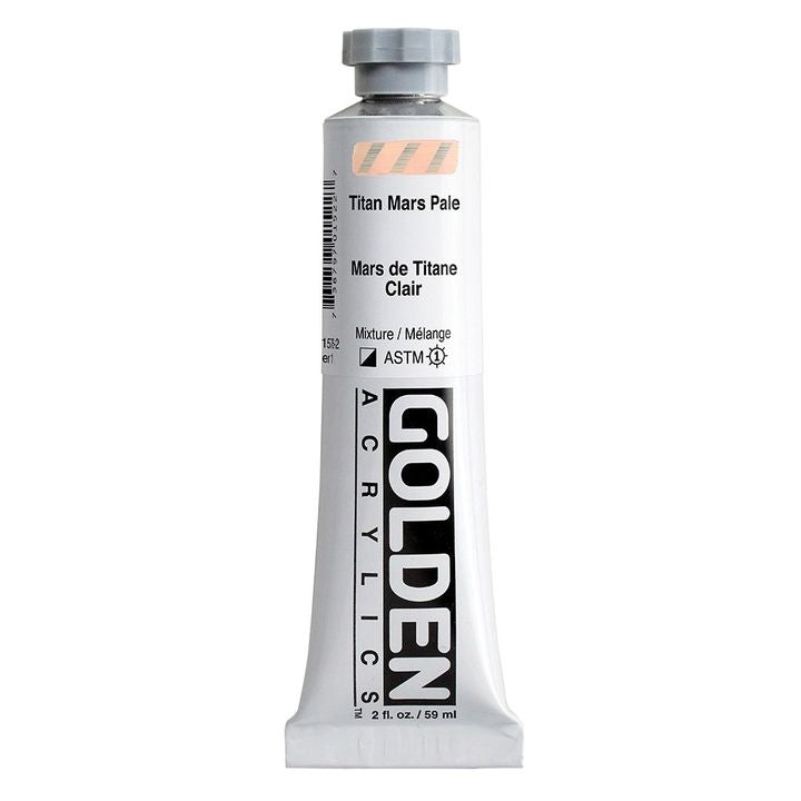 Акрилна боя GOLDEN Heavy Body 59 ml – 1576 титан марс блед