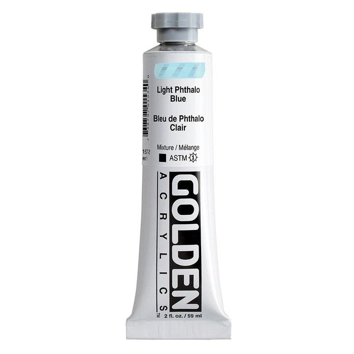 Акрилна боя GOLDEN Heavy Body 59 ml – 1577 светло фталово синьо
