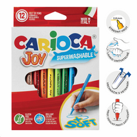 Флумастери Carioca Joy, микс от цветове
