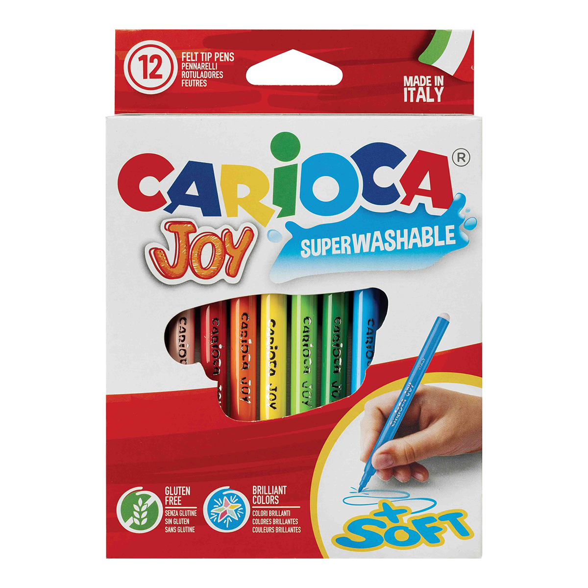 Флумастери Carioca Joy, микс от цветове