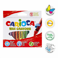 Carioca восъчни пастели Maxi, 12 бр.