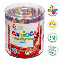 Пастели Carioca Maxi, 50 бр.