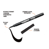 Флумастери Carioca Brush с връх тип четка, 10 бр., микс от цветове