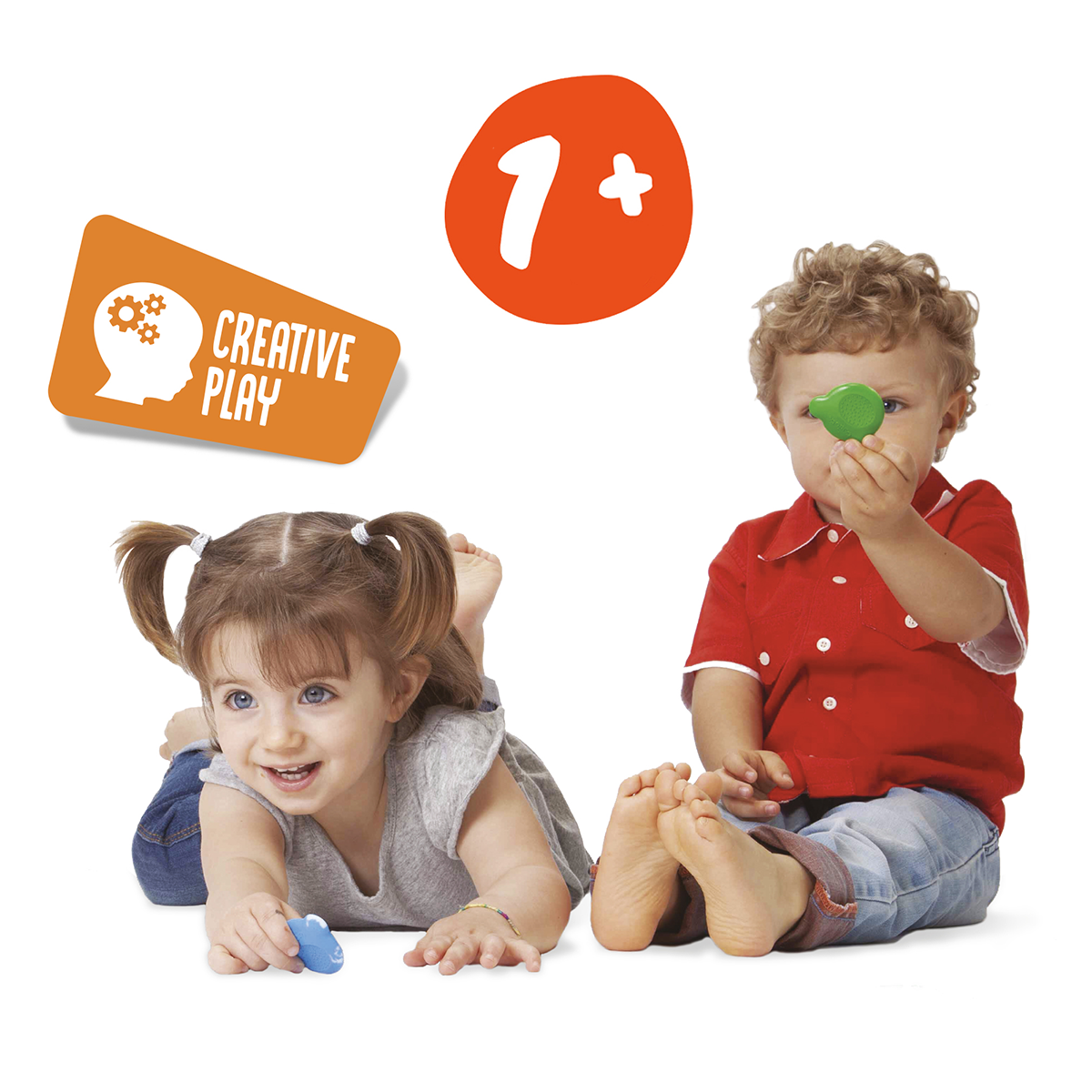 Carioca пастели Baby Wild 2+, 8 бр.