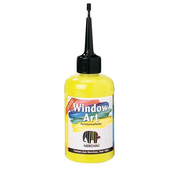 Бои за стъкло Window Art 80ml – лимонено жълта