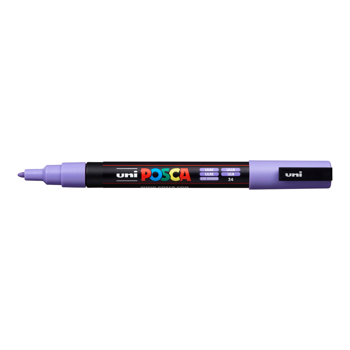 Акрилен маркер Posca PC-3M (0,9 - 1,3 mm) - люляк (34)