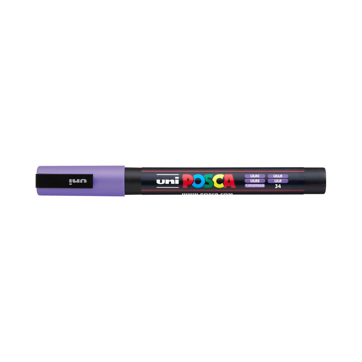 Акрилен маркер Posca PC-3M (0,9 - 1,3 mm) - люляк (34)