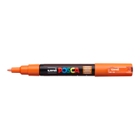 Маркер UNI POSCA PC-1M 0.7 - 1 mm – oranžová (4)