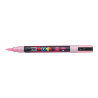Акрилен маркер Posca PC-3ML, 0,9 - 1,3 mm, брокатен – розова (L13