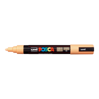 Акрилен маркер Posca PC-5M, 1,8 - 2,5 mm, светлооранжев (54)