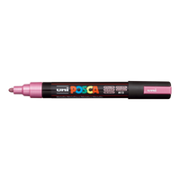 Маркер Posca PC-5M, 1,8 – 2,5 mm, металиково розово (M13)