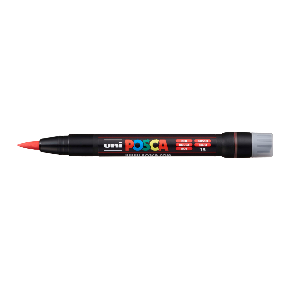 Posca маркер PCF-350, 8 mm – червена (15