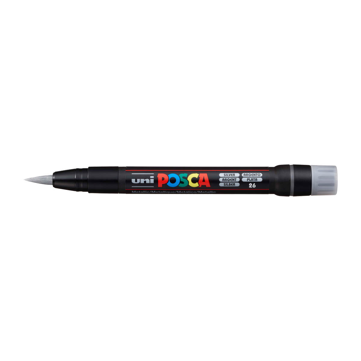 Акрилен маркер Posca PCF-350, 8 mm – сребърна (26