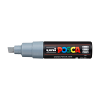 Маркер UNI POSCA PC-8K 8 MM – sivá (37)