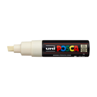 Маркер UNI POSCA PC-8K 8 MM – smotanová (46)