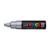 Маркер UNI POSCA PC-8K 8 MM – strieborná (26)