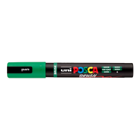 Акрилен маркер Posca PC-5BR, 1 - 4 mm, зелен (6)