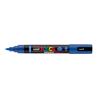 Маркер Posca PC-5BR, 1 - 4 mm, син (33)