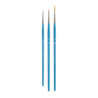 Четка PRINCETON Select Short Liner със синтетичен косъм и къса дръжка