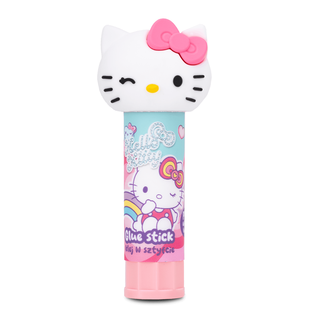 Триъгълни цветни моливи Colorino Hello Kitty - 12 цвята