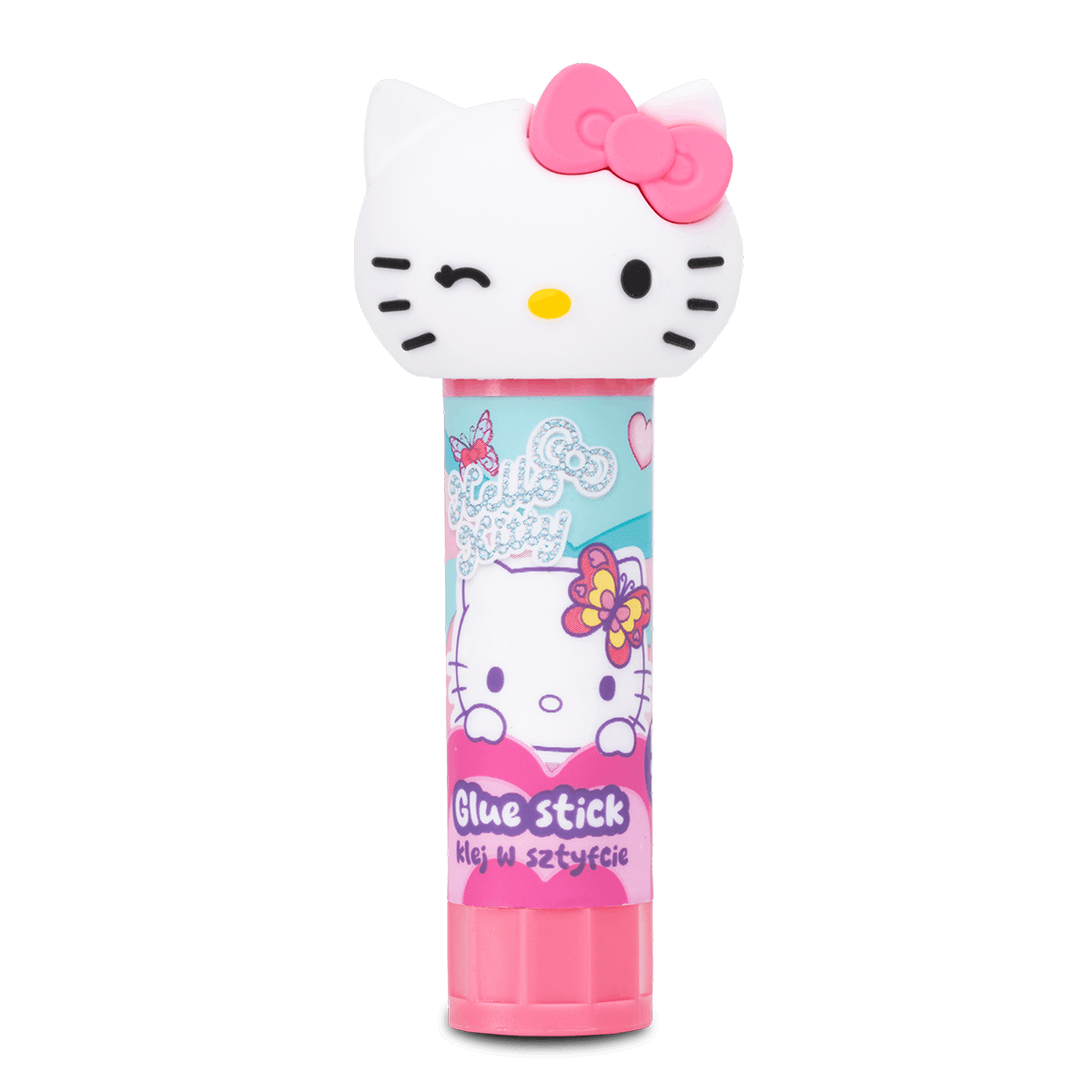 Триъгълни цветни моливи Colorino Hello Kitty - 12 цвята