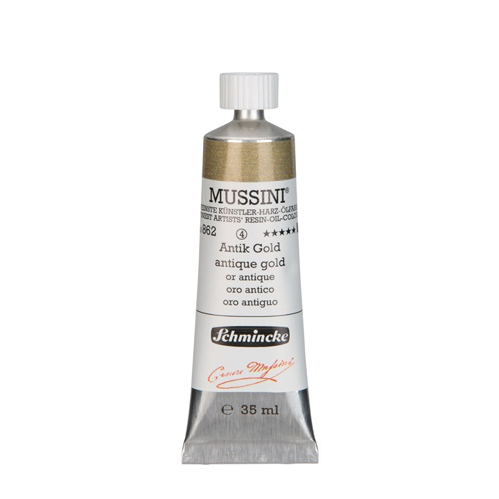 Маслени бои Schmincke MUSSINI 35 ml – 862 Антично Злато