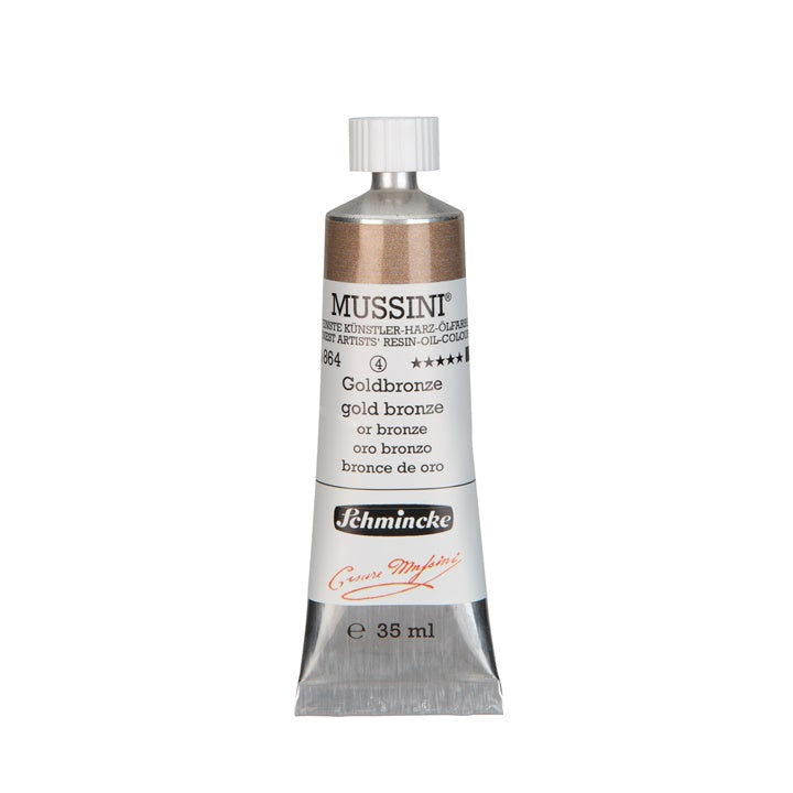 Маслени бои Schmincke MUSSINI 35 ml – 864 златен бронз